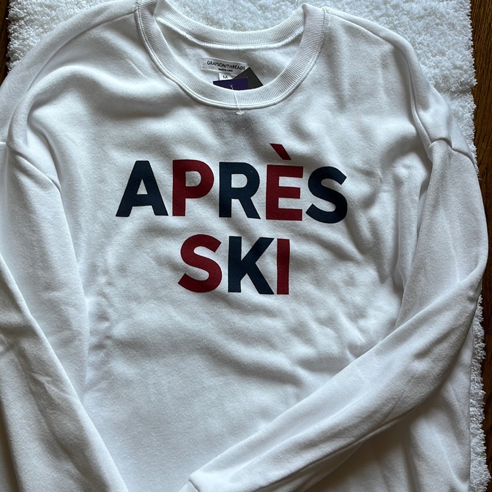 NWT Apres Ski Sweatshirt Grayson/Threads